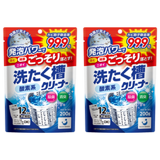 第一石鹼 洗衣槽清潔劑 補充包, 200g, 2個