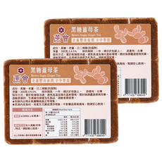 蔗會 黑糖薑母茶, 2個, 1個裝, 300g