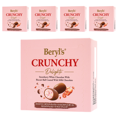 Beryl's 餅乾粒牛奶夾心, 60g, 5個