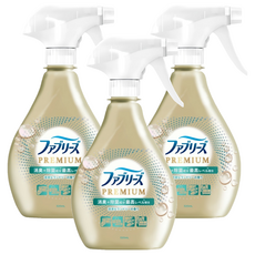 febreze 風倍清 織物除菌消臭噴霧 Premiun 洗淨清香, 3個, 370ml