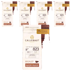 CALLEBAUT 33.6%牛奶巧克力鈕扣, 200g, 5包