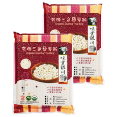 銀川有機三色藜麥飯, 1kg, 2包