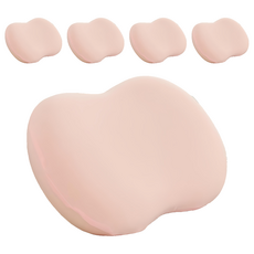 sweet store 柔軟睡眠記憶棉頸椎枕, 5個, 粉色