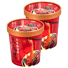 中農粉絲 馬尾絲 川味酸辣粉, 2個, 131g