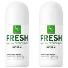 W.SKIN LABORATORY 蘆薈滾珠體香劑, 30ml, 2個