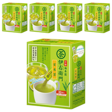 SunTORY 三得利 伊右衛門 速溶棒 玄米茶, 0.8g, 5個, 30個裝