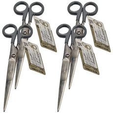 HIGHTIDE penco 不鏽鋼剪刀 DP197-GY L, 灰色, 4個