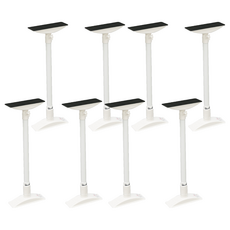 IRIS OHYAMA 愛麗思歐雅瑪 傢俱防倒伸縮固定棒 KTB-60R, 白色, 4個