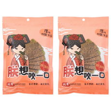 朕想咬一口 厚烤海苔 椒鹽 夾鏈袋, 2個, 40g