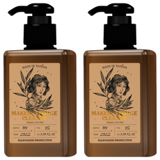 DIAN YAN ZHI 點胭脂 粉撲海綿專用清潔劑, 100ml, 2瓶