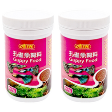 ISTA 伊士達 孔雀魚飼料, 60g, 2罐