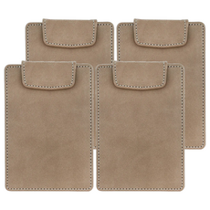 ABEL 力大牌 皮質簽帳夾 66253, 棕色, 4個