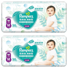 Pampers 幫寶適 原廠公司貨 清新幫拉拉褲/尿布 6~11kg, M, 100片