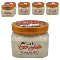 Tree Hut 樹上小屋 乳油木蜜糖身體磨砂膏 Coco Colada, 510g, 6件