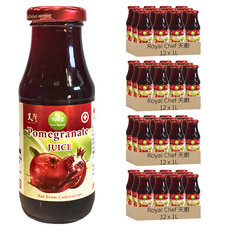 Royal Chef 天廚 100%天然石榴汁, 1L, 48瓶