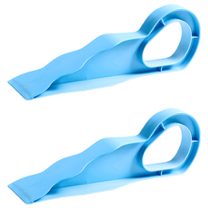 床墊抬高鋪床神器 抬高器, 藍色, 2個