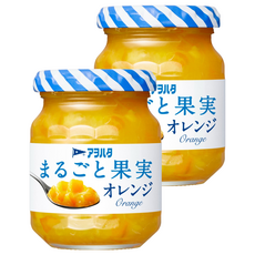 Aohata 柑橘果醬 無蔗糖, 125g, 2罐