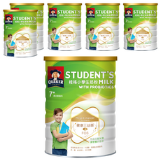 QUAKER 桂格 小學生奶粉三益菌配方, 1.5kg, 6罐
