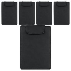 ABEL 力大牌 皮質簽帳夾 66253 130 x 90 x 4mm, 黑色, 5個