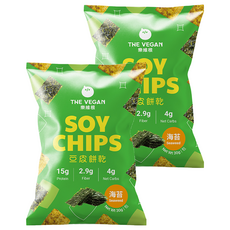 THE VEGAN 樂維根 豆皮餅乾 海苔, 30g, 2個