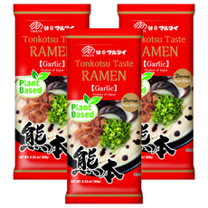 MARUTAI 丸太 熊本 白湯拉麵 兩人份, 3包