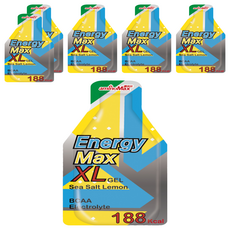aminoMax 邁克仕 XL能量包 檸檬海鹽, 57ml, 6包