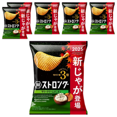 KOIKEYA 湖池屋 酸奶洋蔥味波浪洋芋片, 53g, 6個