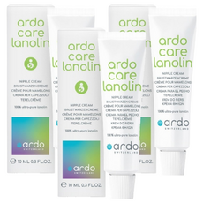 ardo 安朵 100%羊脂膏 羊毛脂乳頭修護霜, 3個, 10ml