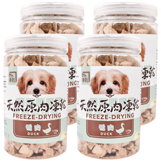 Mr.凍乾 犬用 原肉凍乾, 鴨肉, 170g, 4罐