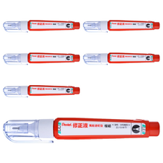 Pentel 飛龍文具 速乾型極細修正液 ZL113-WT, 6個, 4.2ml