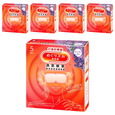 Kao 花王 MegRhythm 美舒律蒸氣眼罩 檜木香, 5個, 5個裝