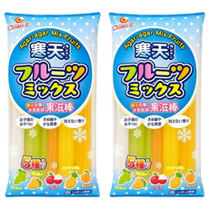 Chiao-E 巧益 巧益寒天四季水果風味果滋棒 6支, 2個, 85ml