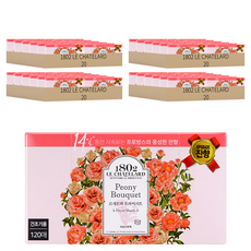 1802 LE CHATELARD 烘衣柔軟香氛去靜電紙 牡丹花束, 120張, 80盒