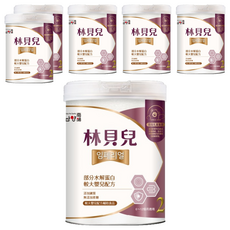 Namyang 南陽乳業 林貝兒 較大嬰兒配方奶粉 6-12個月, 750g, 6罐