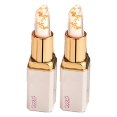 Osseo 歐皙兒 金緻開運溫感變色潤唇膏, 2個, 3.5g, 夜色薔薇