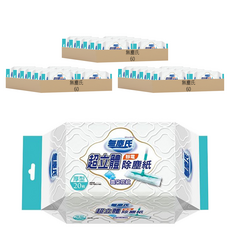 無塵氏 雲朵花紋 靜電除塵紙 20張, 180包