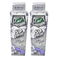 Turtle Wax 美國龜牌 卡通先生 車內清新除臭噴霧 新車香味 54226, 2個, 57g