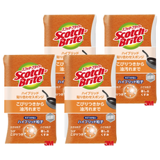 3M Scotch-Brite 日系3層海綿菜瓜布 混合層壓, 橘色, 2個裝, 2個