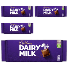 Cadbury 吉百利 牛奶可可製品, 4個, 180g