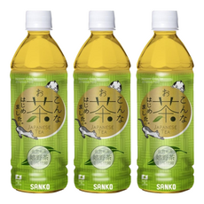 SANKO 嬉野茶葉 旨味綠茶, 500ml, 3個