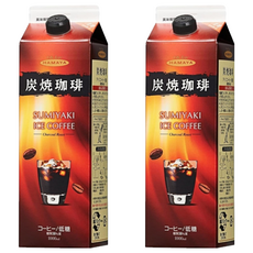 HAMAYA 炭燒低糖黑咖啡, 2個, 1L