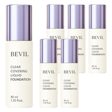 BEVIL 超濾光防護粉底液 40ml, 6個, #21