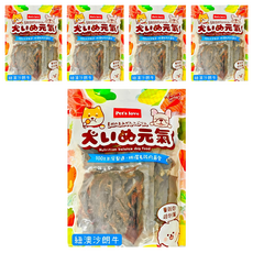 Pet's love 元氣犬 零食量販包 紐澳沙郎牛, 牛肉, 270g, 5包
