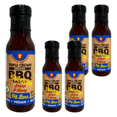 TRIPLE CROWN 三冠王 有機燒烤醬 燒烤大師, 5個, 275g
