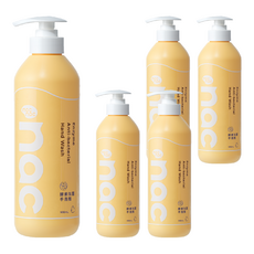 nac nac 酵素抗菌手洗精, 5個, 500ml