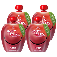 HAPPY HOURS 纖果飲 蘋果, 90g, 4包