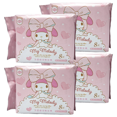 AKIRA 御衣坊 美樂蒂 涼感懸浮衛生棉, 日用型, 8片, 4包