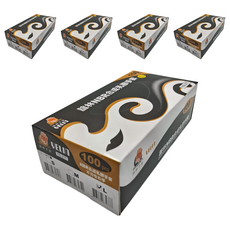 YELIN 誼林 NBR合成乳膠手套 不分左右手 YN-211, L, 黑色, 5盒