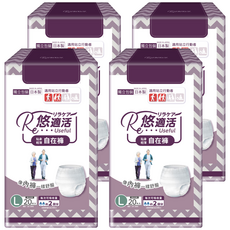 RelaCare 悠適活 貼身輕薄自在褲 日本製 300ml, 4個, 20片