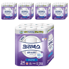 Kleenex 舒潔 三層棉柔捲筒衛生紙 37m, 24捲, 5袋